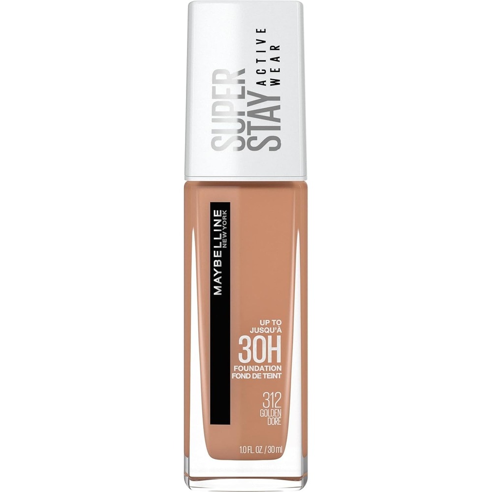 Maybelline SuperStay Full Coverage 24Hr Foundation 312 Golden 1oz
